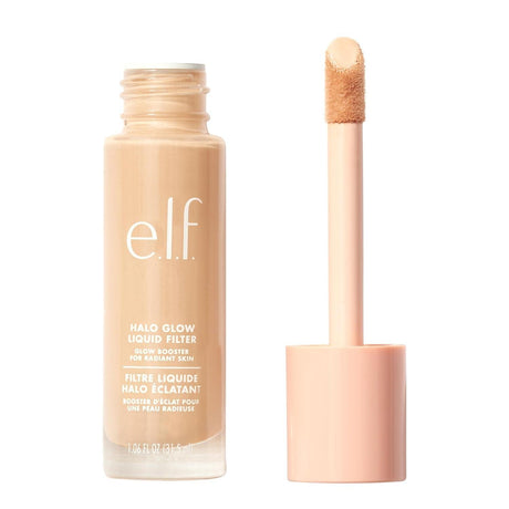 E.L.F. Halo Glow Liquid Filter, Complexion Booster for a Glowing, Soft-Focus Look, Infused with Hyaluronic Acid, Vegan & Cruelty-Free, 2 Fair/Light - Supply Center USA