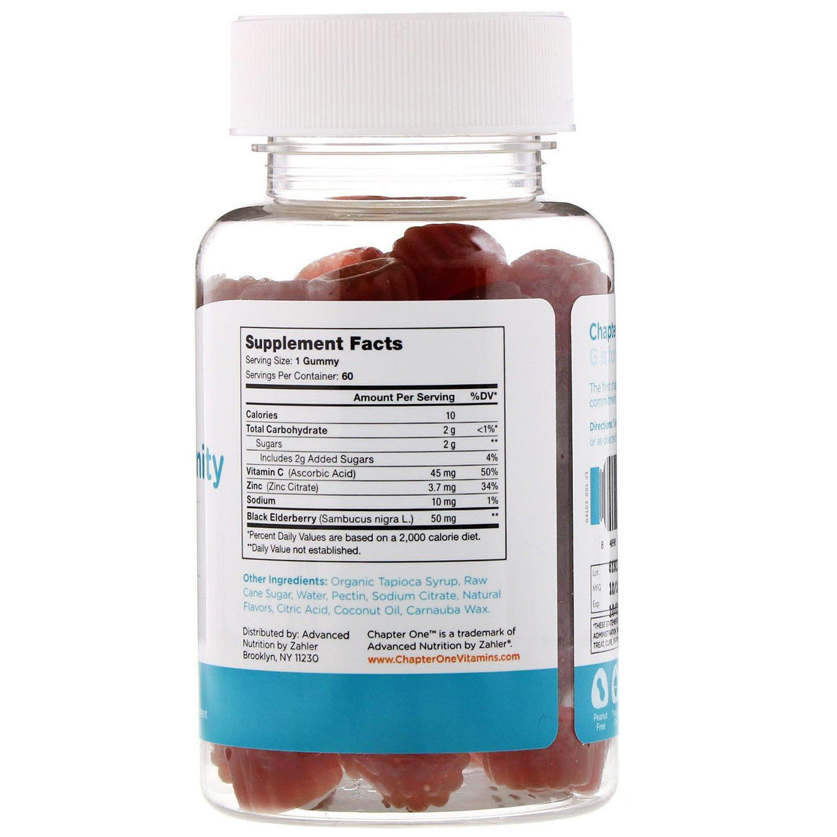Chapter One, I Is For Immunity, Flavored Gummies, 60 Gummies - Supply Center USA