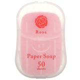 Charley, Paper Soap, Rose, 50 Sheets - Supply Center USA