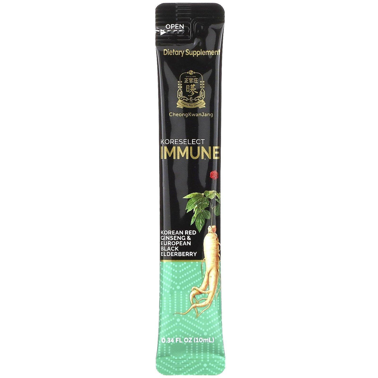 Cheong Kwan Jang, Koreselect, Immune, 10 Sticks, 0.34 fl oz (10 ml) Each - Supply Center USA