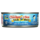 Chicken of the Sea, Solid White, Albacore Tuna In Water, 4 Pack, 5 oz (142 g) Each - Supply Center USA