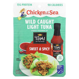 Chicken of the Sea, Wild Caught Light Tuna, Sweet & Spicy, 2.5 oz (70 g) - Supply Center USA