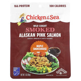 Chicken of the Sea, Wild Caught Smoked Alaskan Pink Salmon, Maple Smokehouse, 3 oz (85 g) - Supply Center USA