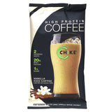 Chike Nutrition, High Protein Iced Coffee, Vanilla, 12 Packets, 1.04 oz (30 g) Each - Supply Center USA