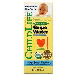 ChildLife, Organic Gripe Water, 2 fl oz (59.15 ml) - Supply Center USA