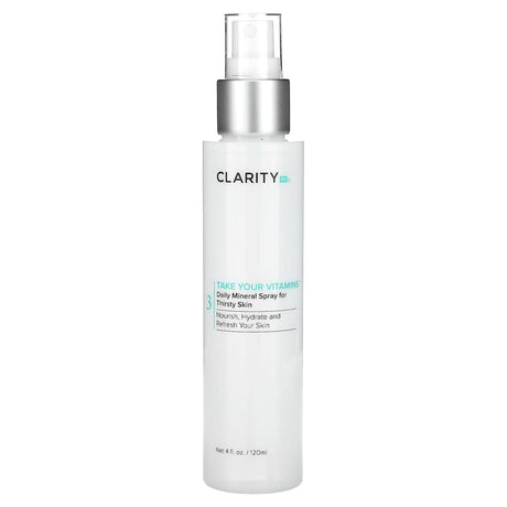 ClarityRx, Take Your Vitamins, Daily Mineral Spray for Thirsty Skin, 4 fl oz (120 ml) - Supply Center USA