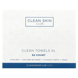 Clean Skin Club, Clean Towels, XL, 50 Count - Supply Center USA