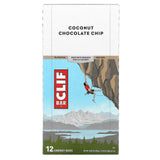 Clif Bar, Energy Bar, Coconut Chocolate Chip, 12 Bars, 2.40 oz (68 g) Each - Supply Center USA
