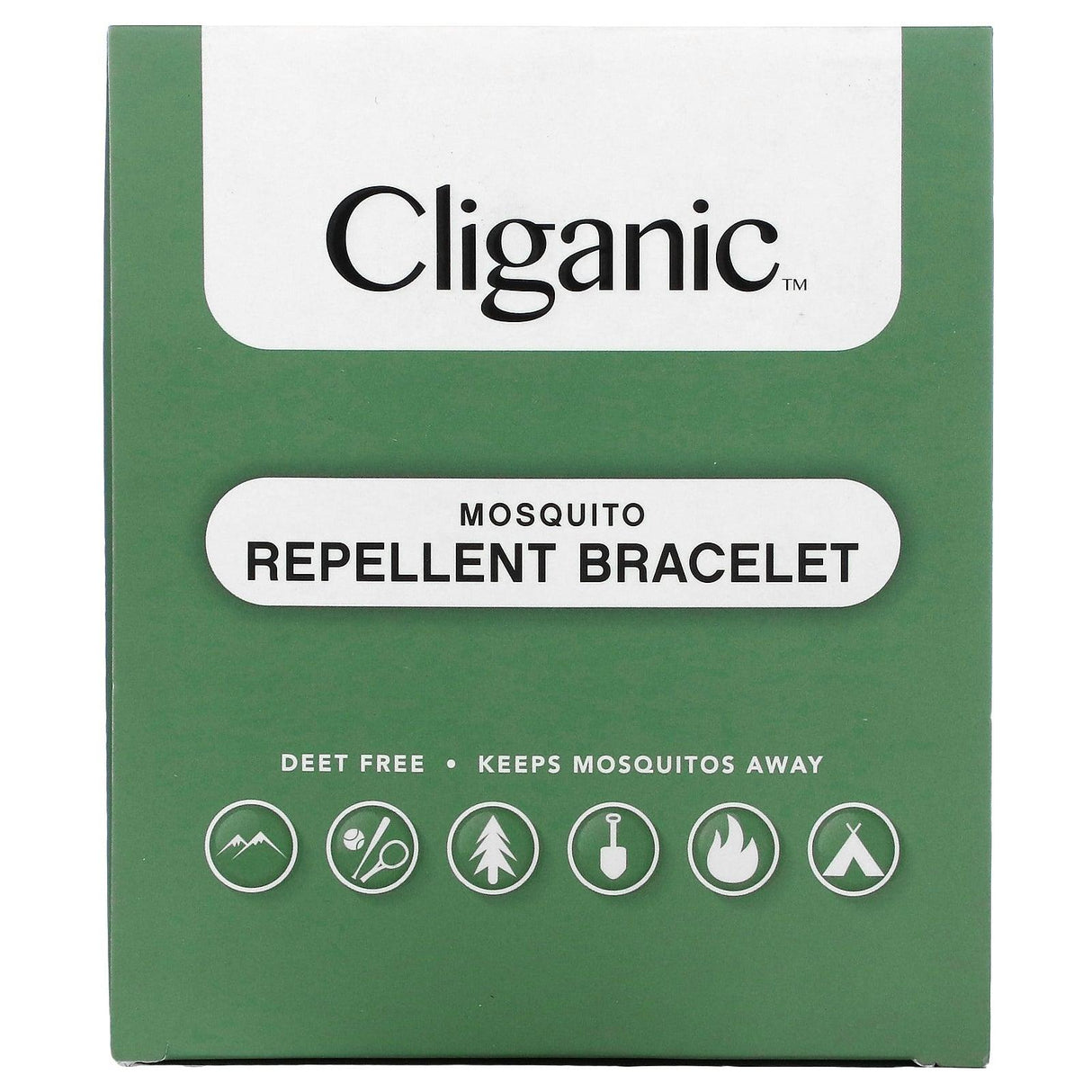 Cliganic, Mosquito Repellent Bracelet, One Size Fits All, 10 Pack - Supply Center USA
