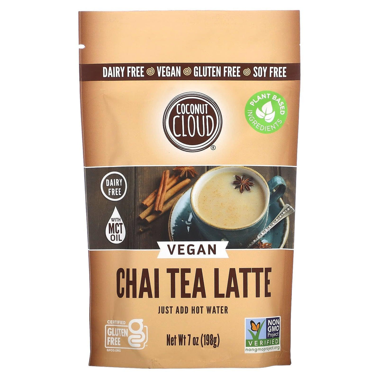 Coconut Cloud, Vegan Chai Tea Latte , 7 oz (198 g) - Supply Center USA