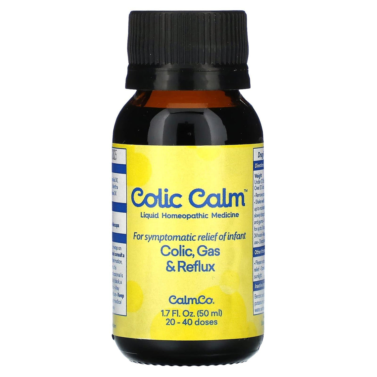 Colic Calm, Colic, Gas & Reflux, For Infant, 1.7 fl oz (50 ml) - Supply Center USA