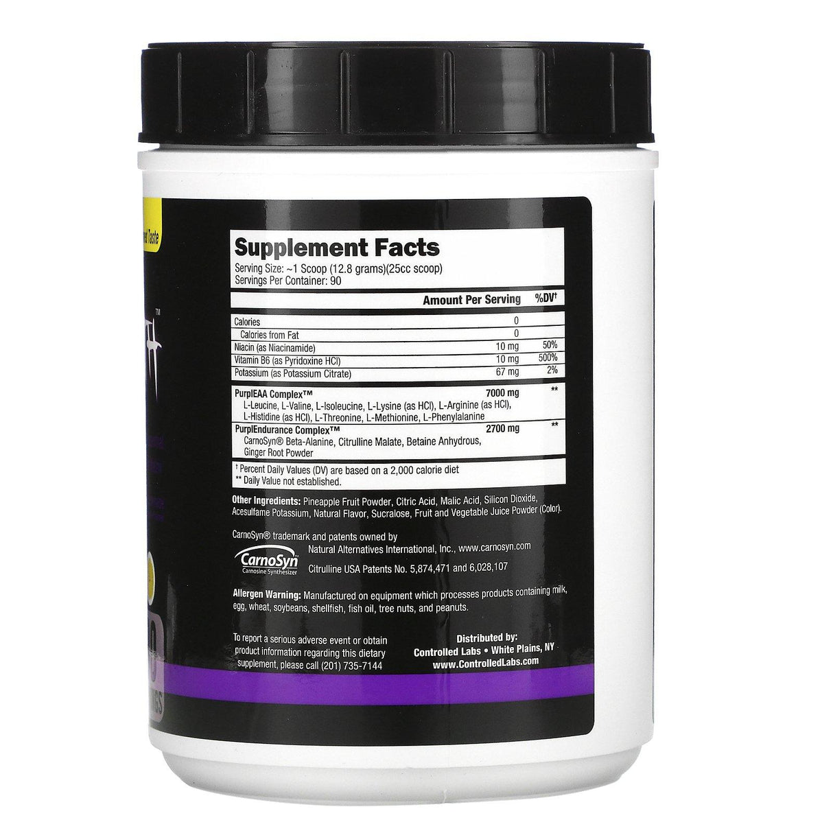 Controlled Labs, Purple Wraath, Purple Lemonade, 2.44 lbs (1108 g) - Supply Center USA