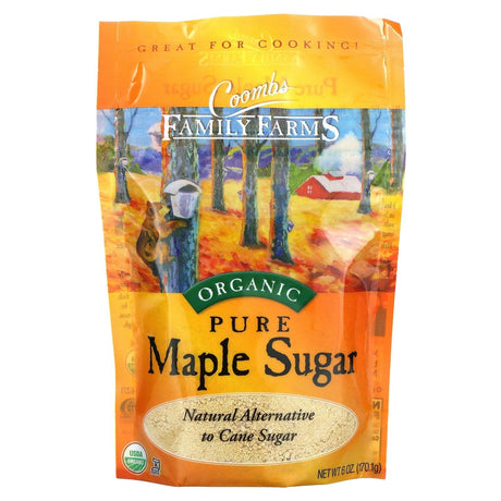 Coombs Family Farms, Organic Pure Maple Sugar, 6 oz (170.1 g) - Supply Center USA