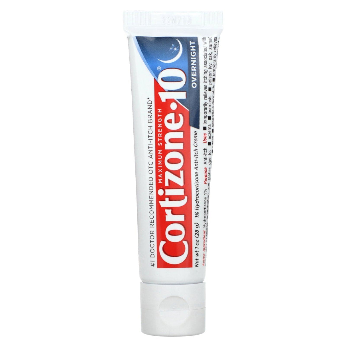 Cortizone 10, Maximum Strength, Overnight Creme, 1 oz (28 g) - Supply Center USA