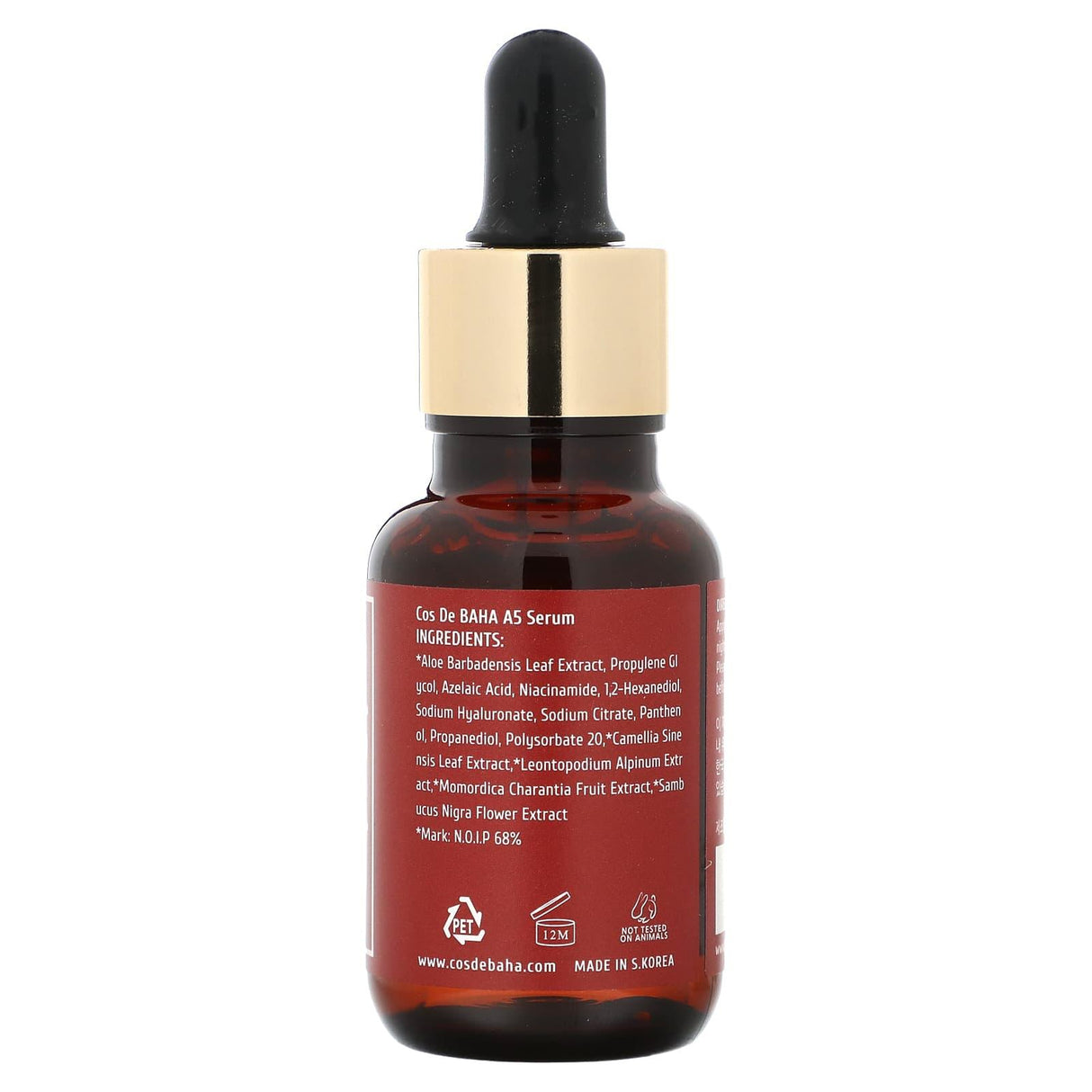 Cos De BAHA, A5, Azelaic Acid 5 Serum, 1 fl oz (30 ml) - Supply Center USA