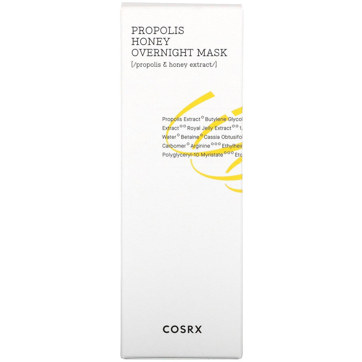 Cosrx, Propolis Honey Overnight Beauty Mask, 2.02 fl oz (60 ml) - Supply Center USA