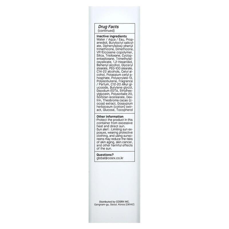 CosRx, Vitamin E, Vitalizing Sunscreen, SPF 50+, 1.69 fl oz (50 ml) - Supply Center USA