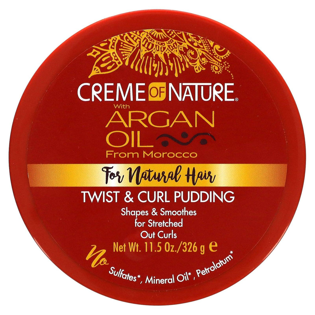 Creme Of Nature, Twist & Curl Pudding with Argan Oil from Morocco, 11.5 oz (326 g) - Supply Center USA