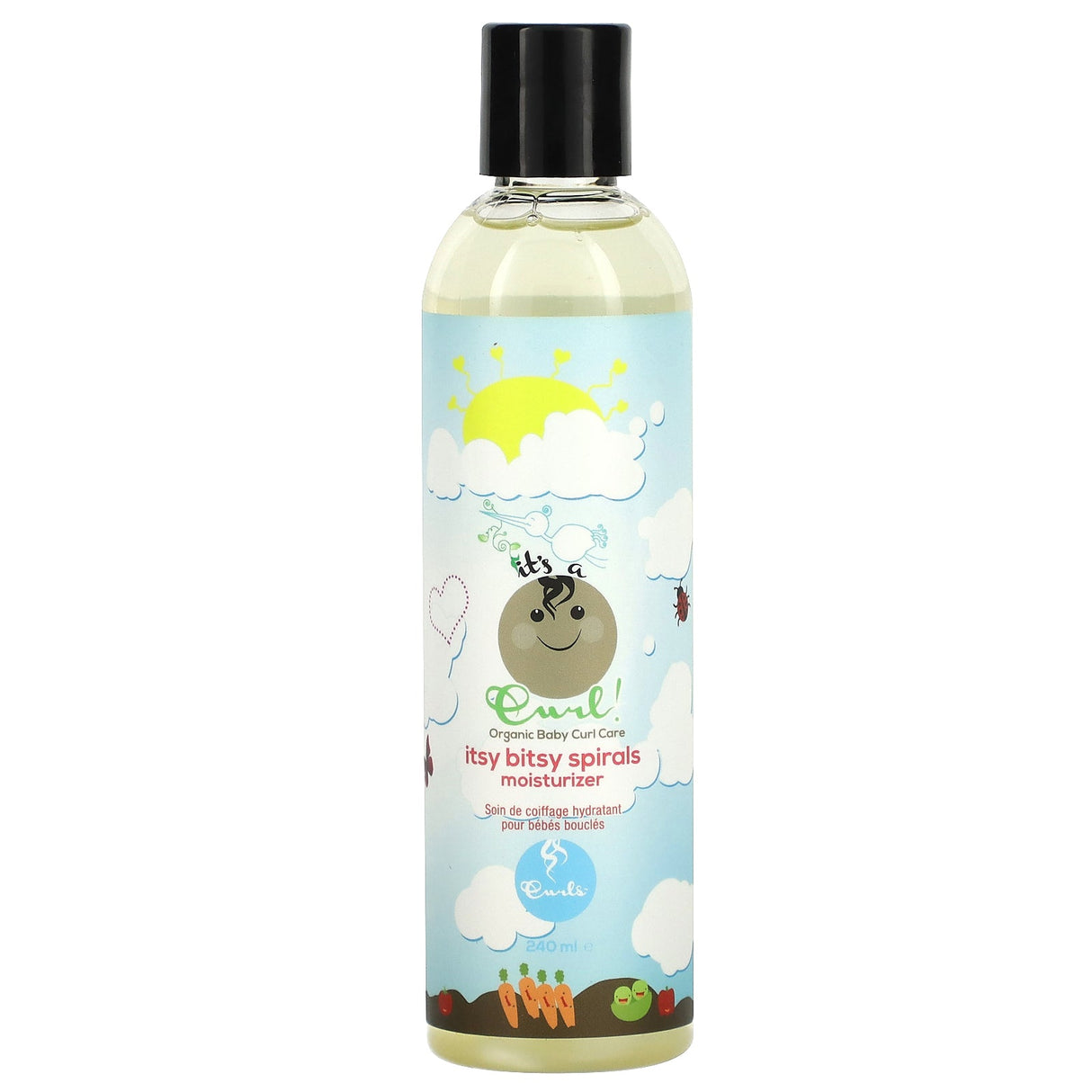Curls, Organic Baby Curl Care, Itsy Bitsy Spirals Moisturizer, 240 ml - Supply Center USA