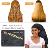Bonnet Hair Dryer Attachment: Upgraded Extra Large Hooded Hair Dryer Adjustable Soft Blow Dryer Caps - Easy to Use for Natural Curly Textured Hair Care Styling Fast Drying