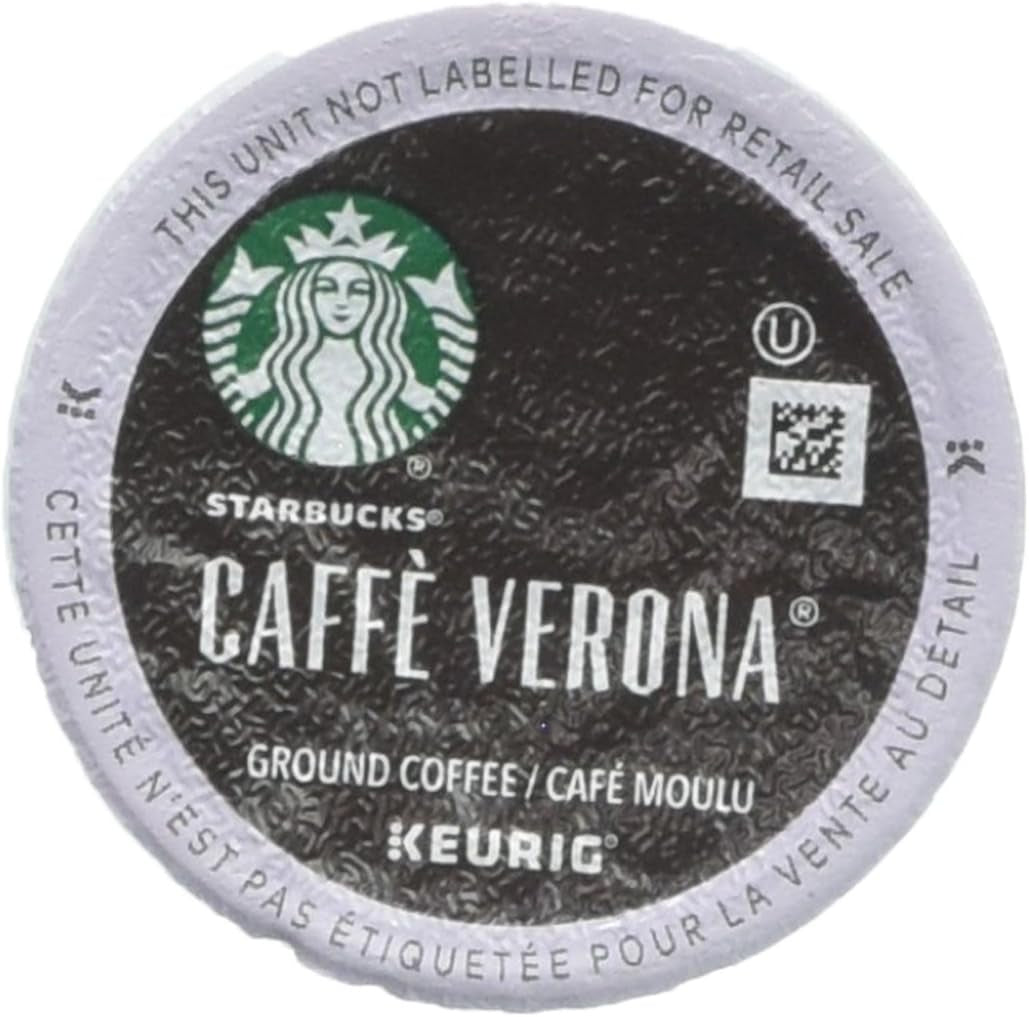 Starbucks K-Cup Coffee Pods, Dark Roast Coffee, French Roast for Keurig Brewers, 100% Arabica, 4 Boxes (96 Pods Total)