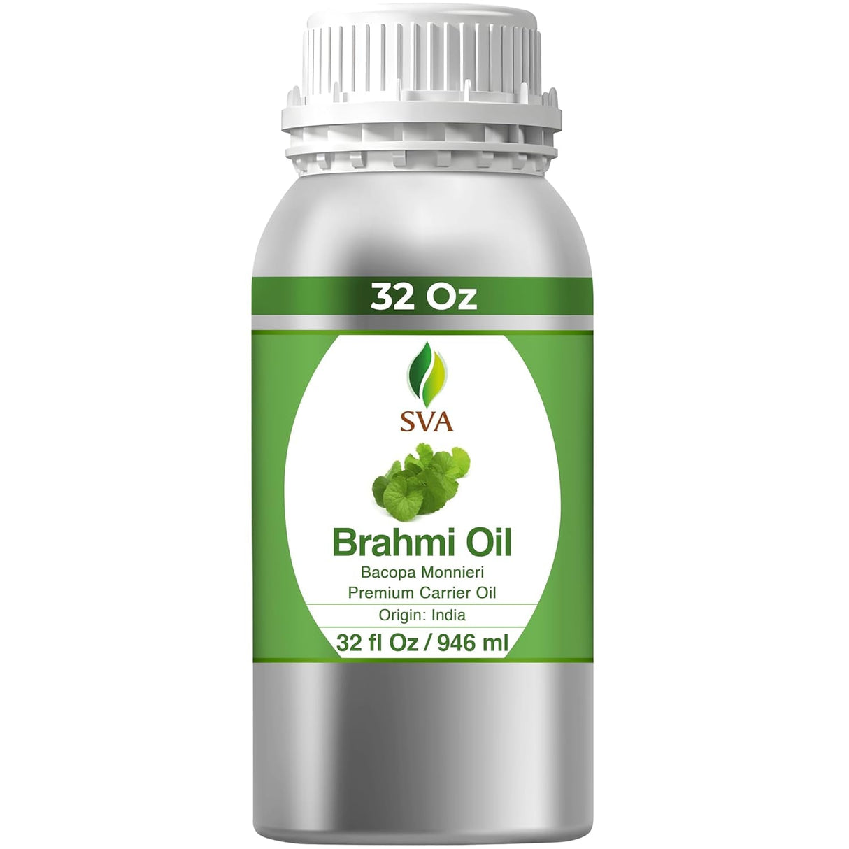 SVA Bhringraj Premium Carrier Oil 4Oz (118Ml) with Dropper for Hair Oiling, Scalp Massage & Skin Care