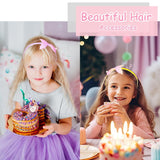 Casoty 6 Pcs Mermaid Headbands, Mermaid Hair Bands, No Slip Headbands for Women Girls, Adjustable Cute Head Bands, Mermaid Hair Accessories for Daily Wear Birthday Party Gifts