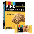 KIND Breakfast, Healthy Snack Bar, Peanut Butter Banana Dark Chocolate, Gluten Free Breakfast Bars, 8G Protein, 1.76 OZ Packs (6 Count)