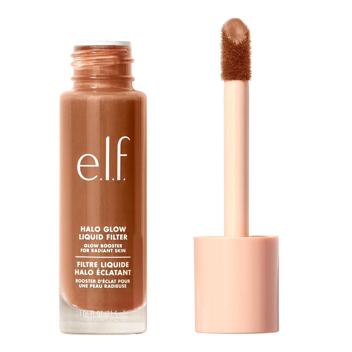 E.L.F. Halo Glow Liquid Filter, Complexion Booster for a Glowing, Soft-Focus Look, Infused with Hyaluronic Acid, Vegan & Cruelty-Free, 2 Fair/Light - Supply Center USA