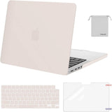 MOSISO Compatible with Macbook Pro 14 Inch Case 2024 2023 2022 2021 M4 M3 M2 M1 Pro Max A3112 A3185 A3401 A2918 A2992 A2779 A2442, Plastic Hard Shell&Keyboard Cover&Screen Film&Pouch, Black