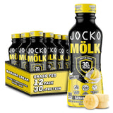 Jocko Mölk 30G Grass Fed Protein Shakes – No Added Sugar Protein Drinks KETO Friendly - Ready to Drink 12 FL Oz (Pack of 12) Chocolate