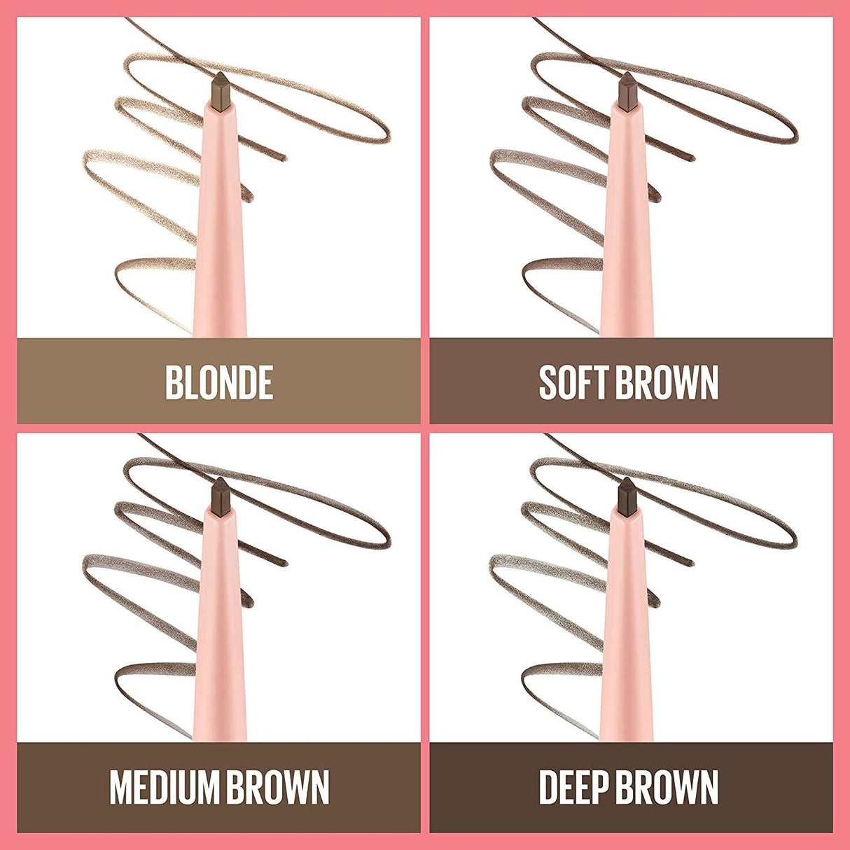 Maybelline Total Temptation Eyebrow Definer Pencil, Medium Brown, 1 Count - Supply Center USA