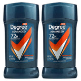 Degree, Advanced 72 Hour MotionSense, Antiperspirant Deodorant, Adventure, 2 Pack, 2.7 oz (76 g) Each - Supply Center USA