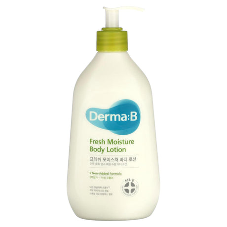 Derma:B, Fresh Moisture Body Lotion, 13.5 fl oz (400 ml) - Supply Center USA