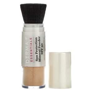 Derma E, Essentials, Sun Protection Mineral Powder, SPF 30, 0.14 oz (4.0 g) - Supply Center USA