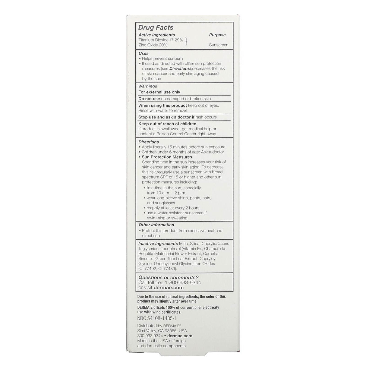 Derma E, Essentials, Sun Protection Mineral Powder, SPF 30, 0.14 oz (4.0 g) - Supply Center USA