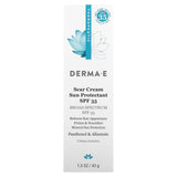 DERMA E, Scar Cream Sun Protectant SPF 35, 1.5 oz (43 g) - Supply Center USA