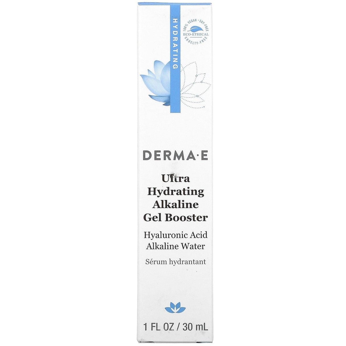Derma E, Ultra Hydrating Alkaline Gel Booster, 1 fl oz (30 ml) - Supply Center USA