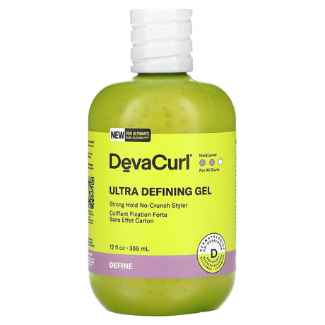 DevaCurl, Ultra Defining Gel, Strong Hold No-Crunch Styler, 12 fl oz (355 ml) - Supply Center USA