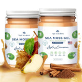 Trueseamoss Wildcrafted Irish Sea Moss Gel –7 Flavors- Nutritious Raw Seamoss Rich in Minerals, Proteins & Vitamins – Antioxidant Health Sea Moss, Vegan Made in USA (MANGO/PINEAPPLE, 1)