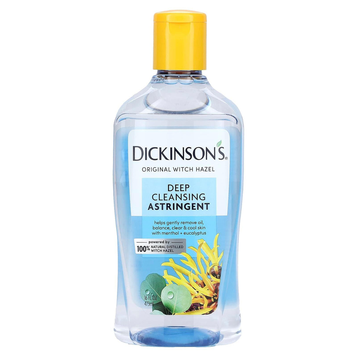Dickinson Brands, Original Witch Hazel, Deep Cleansing Astringent, 16 fl oz (473 ml) - Supply Center USA