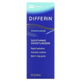 Differin, Soothing Moisturizer, 4 fl oz (118 ml) - Supply Center USA