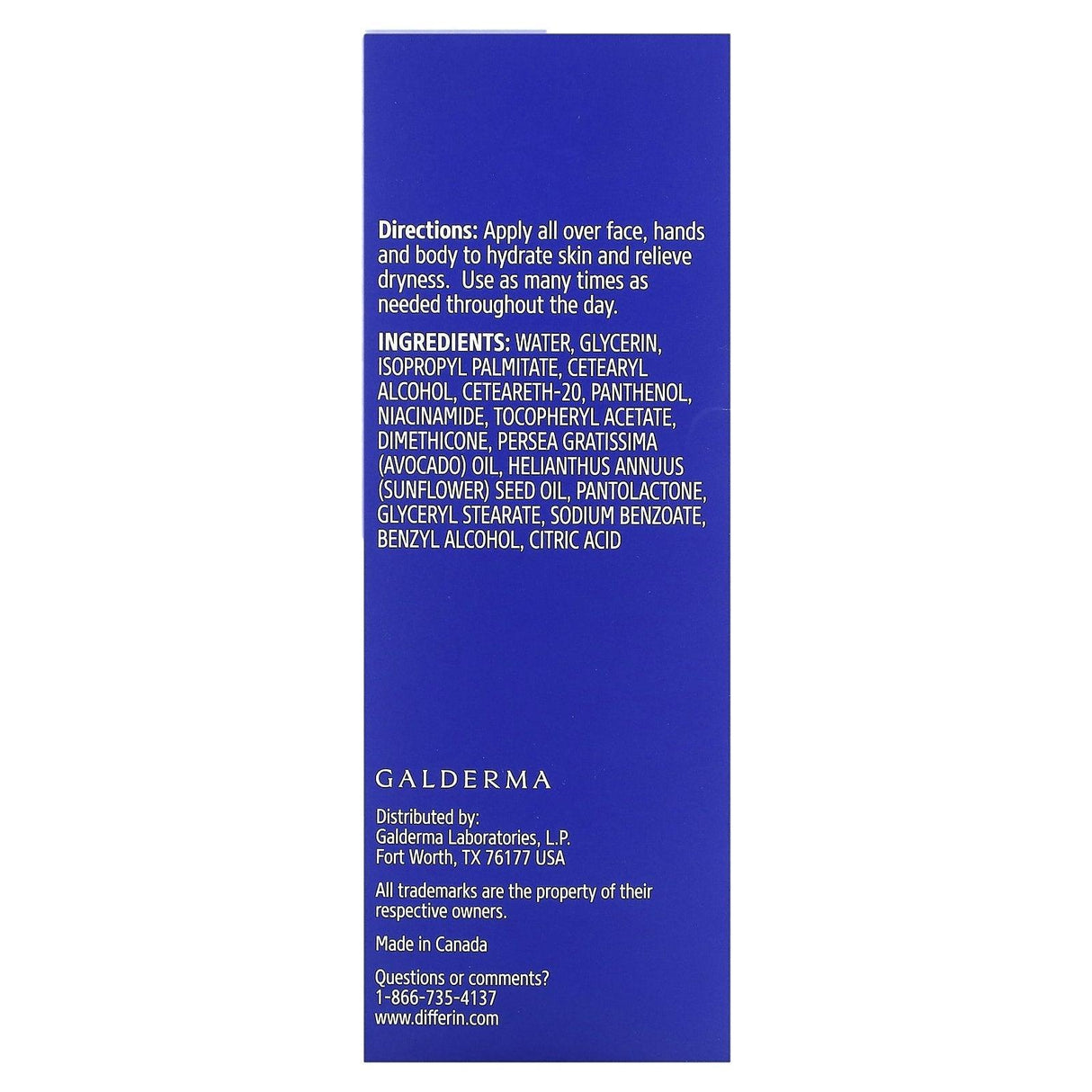 Differin, Soothing Moisturizer, 4 fl oz (118 ml) - Supply Center USA