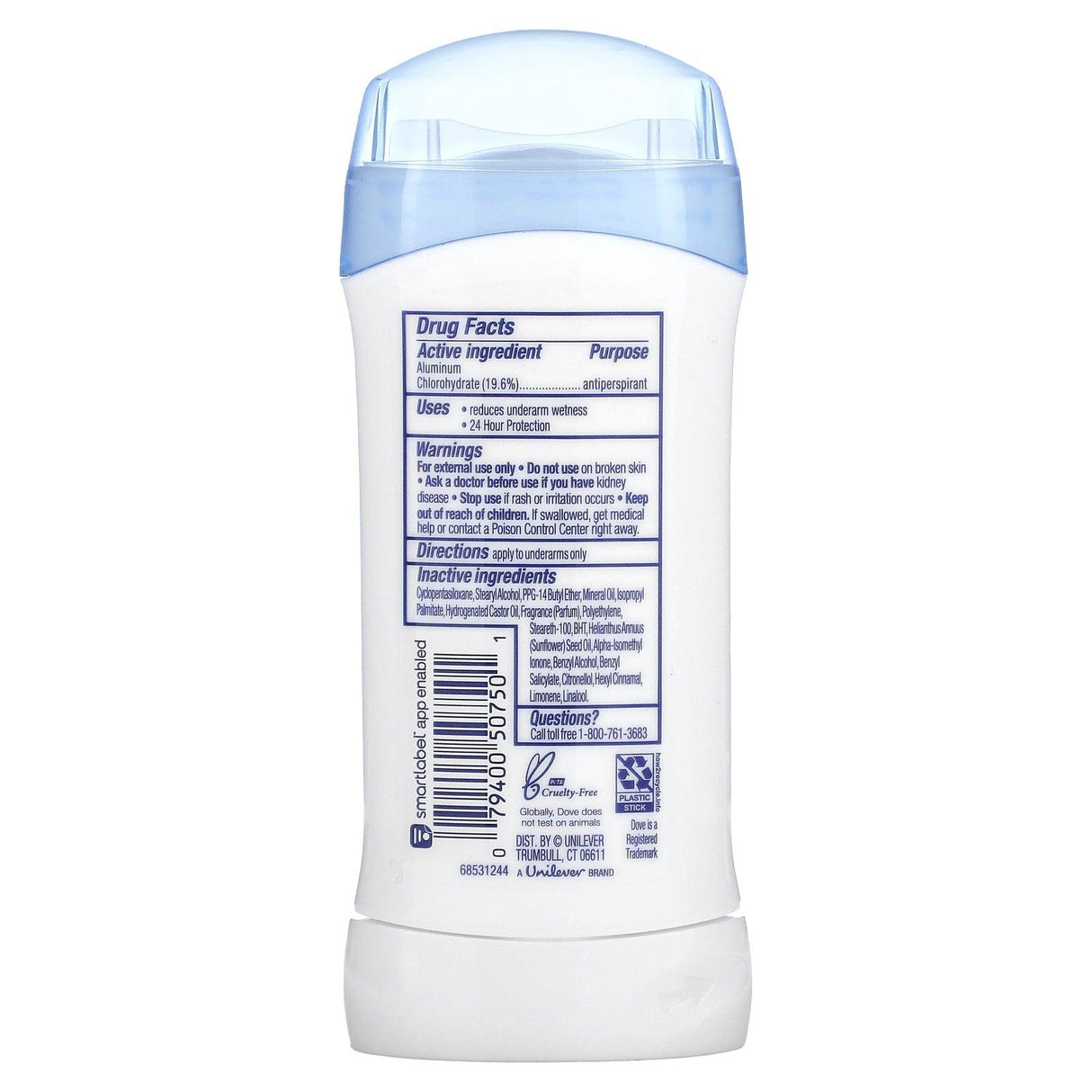 Dove, Antiperspirant Deodorant, Fresh, 2.6 oz (74 g) - Supply Center USA