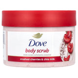 Dove, Body Scrub, Crushed Cherries & Chia Milk, 10.5 oz (298 g) - Supply Center USA