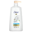 Dove, Coconut & Hydration Shampoo, 25.4 fl oz (750 ml) - Supply Center USA