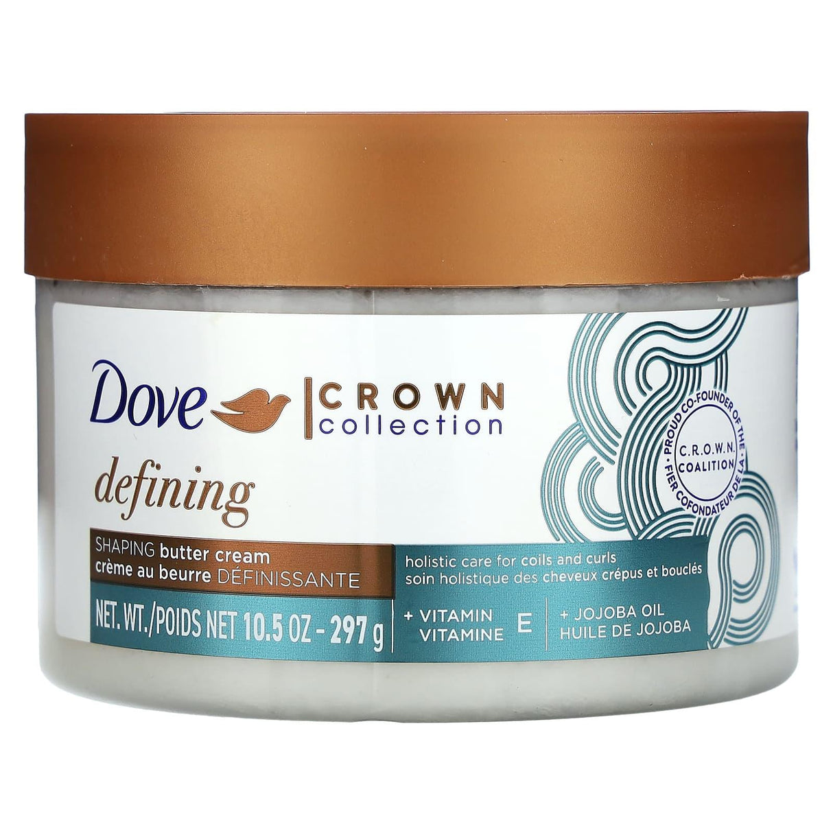 Dove, Crown Collection, Defining Shaping Butter Cream, 10.5 oz (297 g) - Supply Center USA