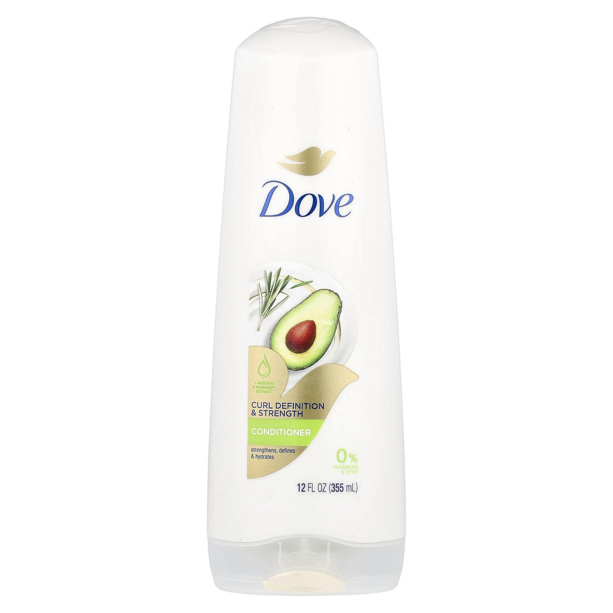 Dove, Curl Definition & Strength Conditioner, For Curly & Wavy Hair, 12 fl oz (355 ml) - Supply Center USA