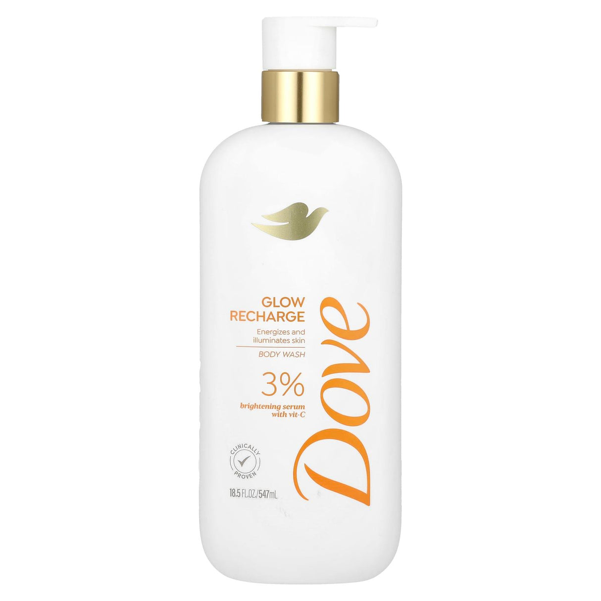 Dove, Glow Recharge, Body Wash, 18.5 fl oz (547 ml) - Supply Center USA