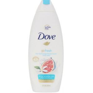 Dove, Go Fresh, Body Wash, Blue Fig & Orange Blossom, 22 fl oz (650 ml) - Supply Center USA